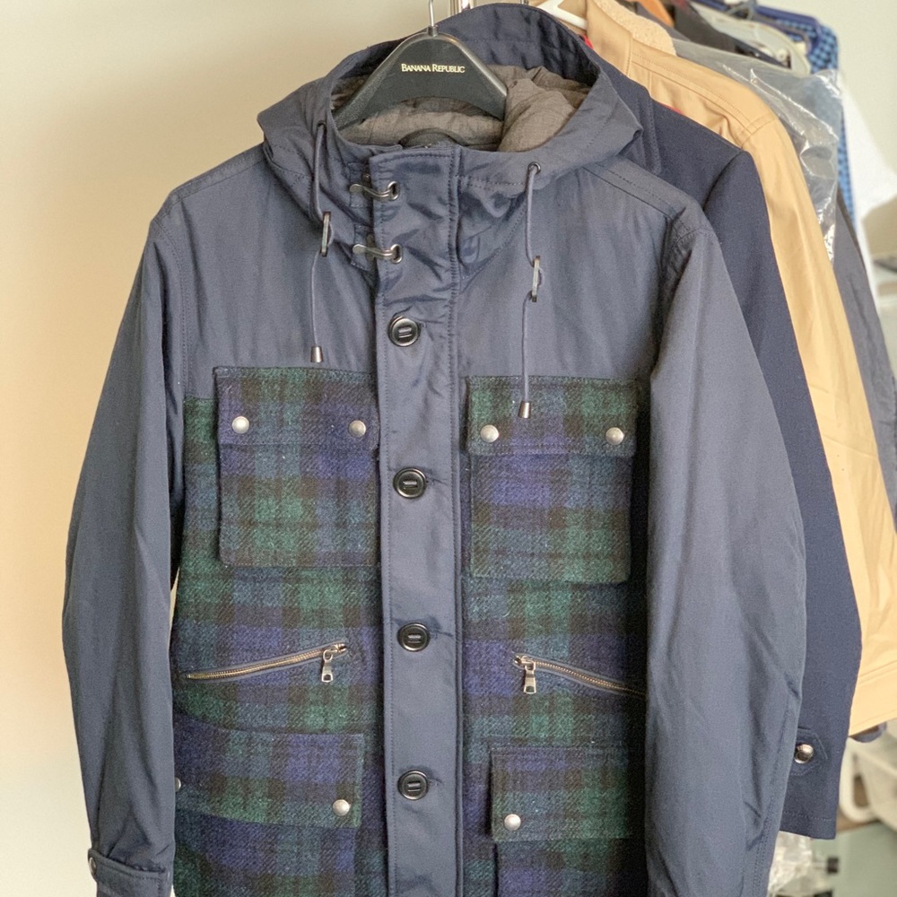 Banana Republic Harris Tweed Coat